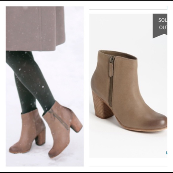 bp Shoes - BP. Trolley Leather Ankle Booties